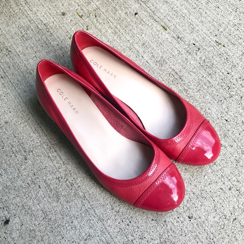 Cole Haan Women's Pink Ballet Flats